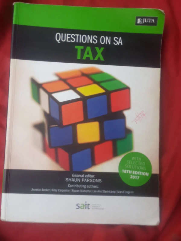 Questions On Sa Tax : With Selected Solutions