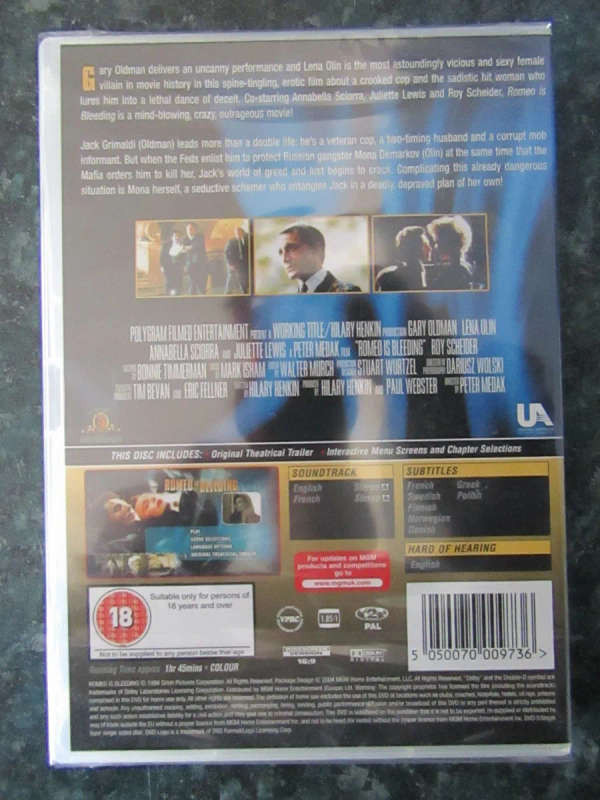 Romeo Is Bleeding (DVD)