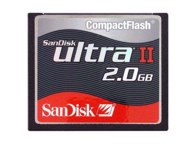 SanDisk Ultra II 2GB Compact Flash Memory Card