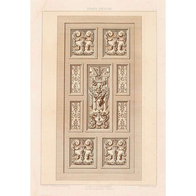 Three Works - Louis XIII (1865) engraved by Lemercier