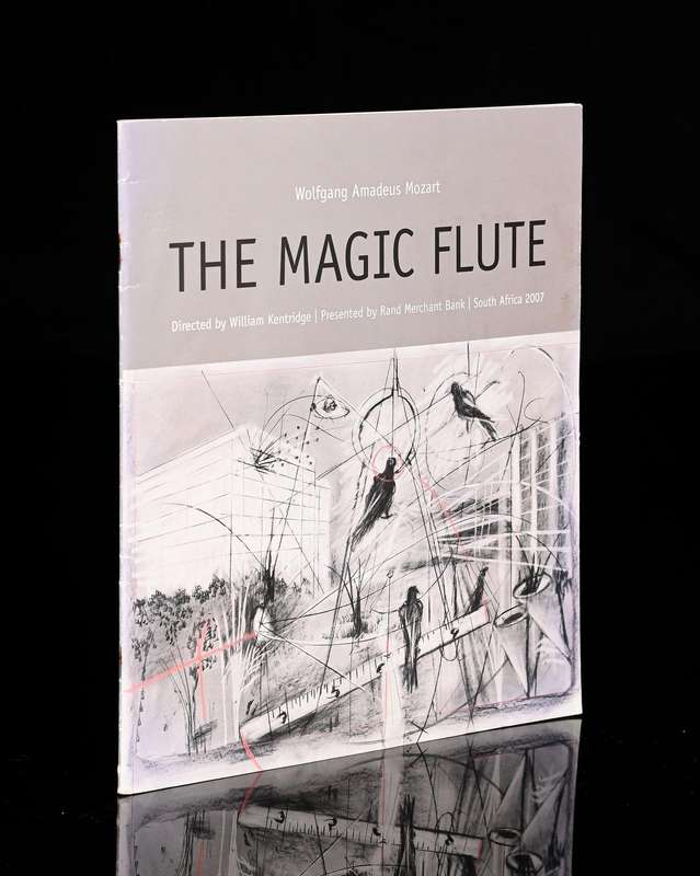 William Kentridge: The Magic Flute Opera Programme (with ticket stub)