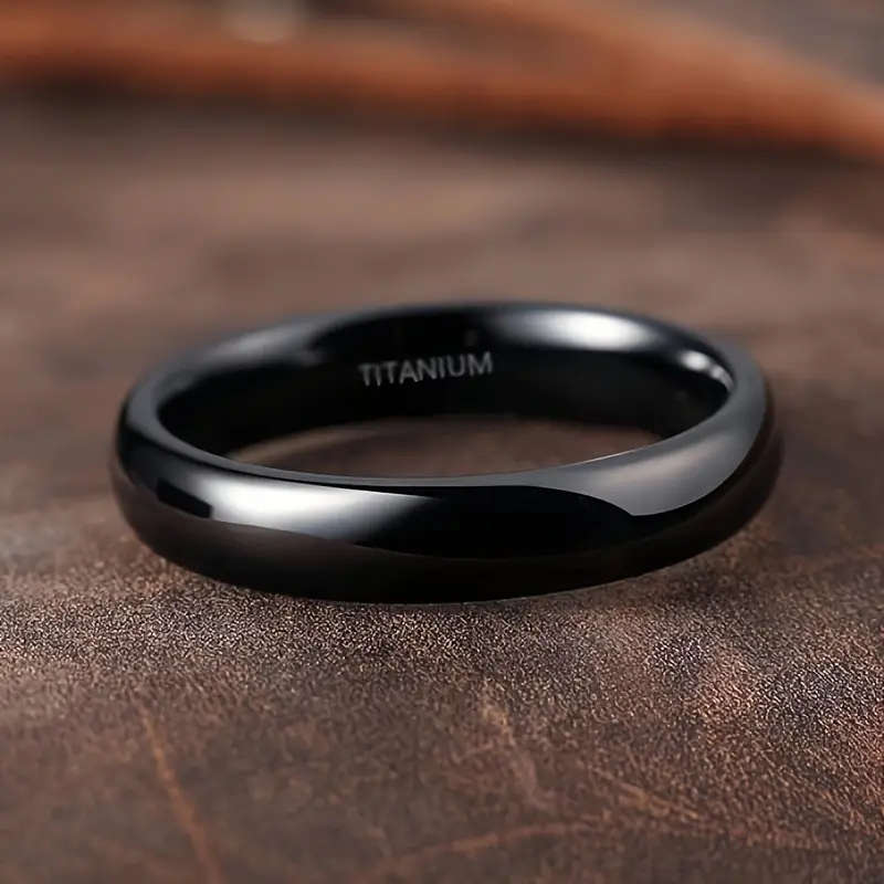 Titanium Stainless Band Ring