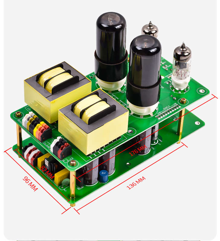 APPJ Single End 6J1 + 6P6P Tube Amplifier Board Class A Power AMP Hifi Vintage Audio Assembled Board