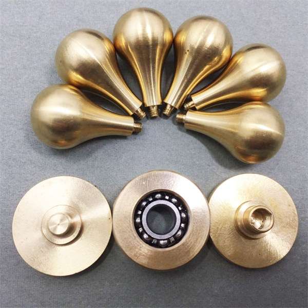 MATEMINCO EDC Hand Spinner Fidget Spinner Anti Stress Pure Copper