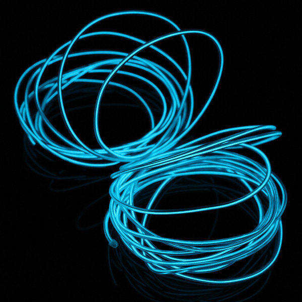 4M 10 colors 3V Flexible Neon EL Wire Light Dance Party Decor Light