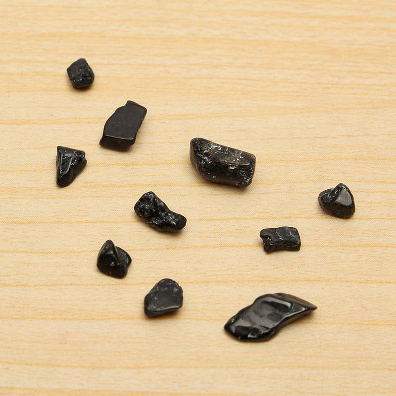 100g Black Tourmaline Crystal Stone Mineral Body Healing Design Accessories