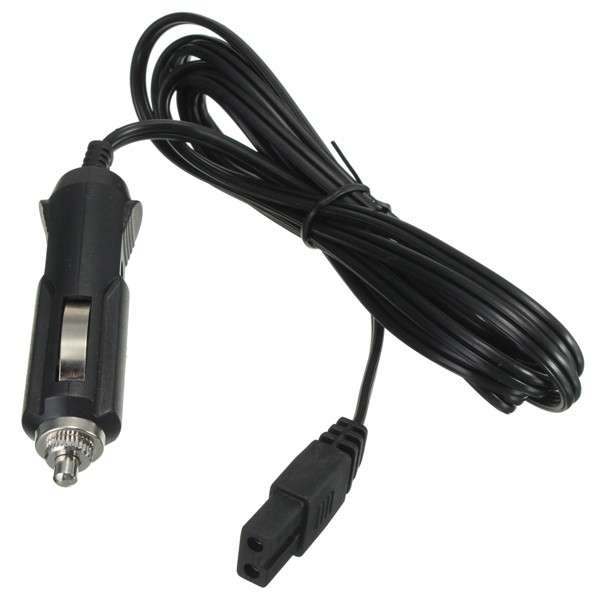 2m 12V DC Replacement Car Cooler Cool Box Mini Fridge 2 Pin Lead Cable Plug Wire