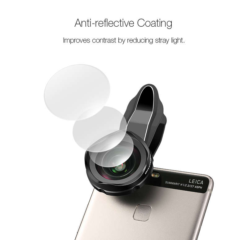 BlitzWolf® BW-LS3 Camera Lens 120° Wide Angle Lens with Universal Locust Clip
