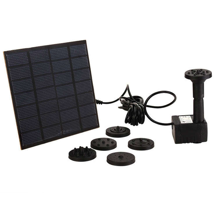 garden solar brushless foutain