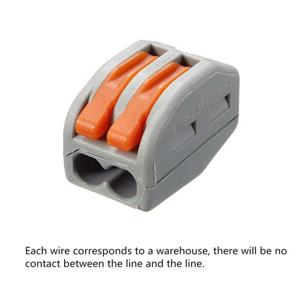 Spring Lever Terminal Block Electric Cable Wire Connector