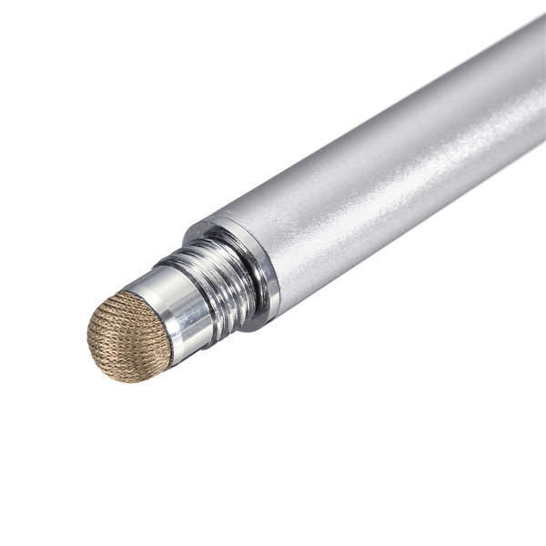 2 in 1 Universal Touch Screen Drawing Point Dics Fiber Tip Stylus Pen for iPad Smartphone Tablet