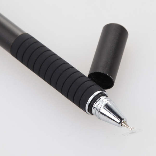 2 in 1 Universal Touch Screen Drawing Point Dics Fiber Tip Stylus Pen for iPad Smartphone Tablet