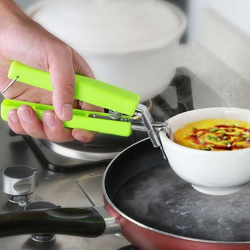 Universal Bowl Clips Prevent Hot Device Kitchen Clamp Handheld Dish Plate Clips Pot Clips