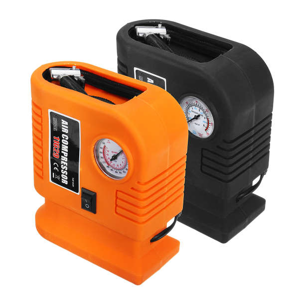 300 PSI 12V Motorcycle Air Compressor Electric Pump Tyre Inflator Gauge