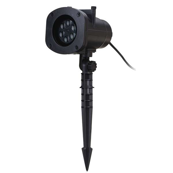2 X 12 Patterns 4W LED Remote Projector Stage Light Moving Laser Spotlightt for Christmas Halloween