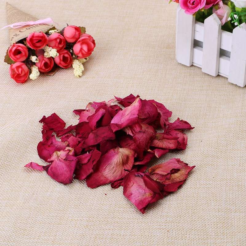 Dried Rose Petals Natural Flower Spa Whitening Shower Dry Rose Natural Flower Petal Bath Relieve Fra