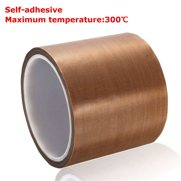 800mmx10m Adhesive PTFE Tape Heat Resistant High Temperature Insulation Tape