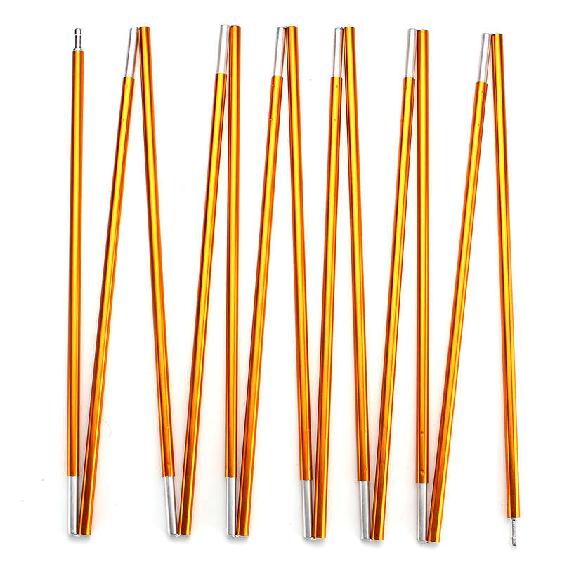 13 Sections 4.5M Aluminum Alloy Folding Tent Pole Light Weight Rod Tent Accessories