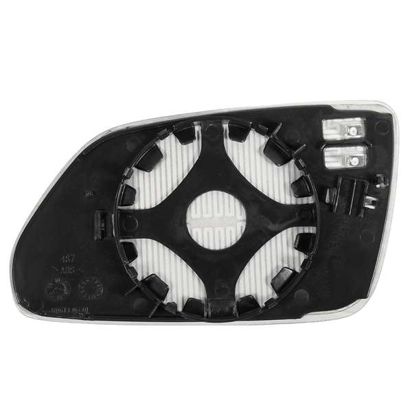 Car Mirror Glass Right Driver Side Wide Angle Wing Heated for VW Polo 2002-2009