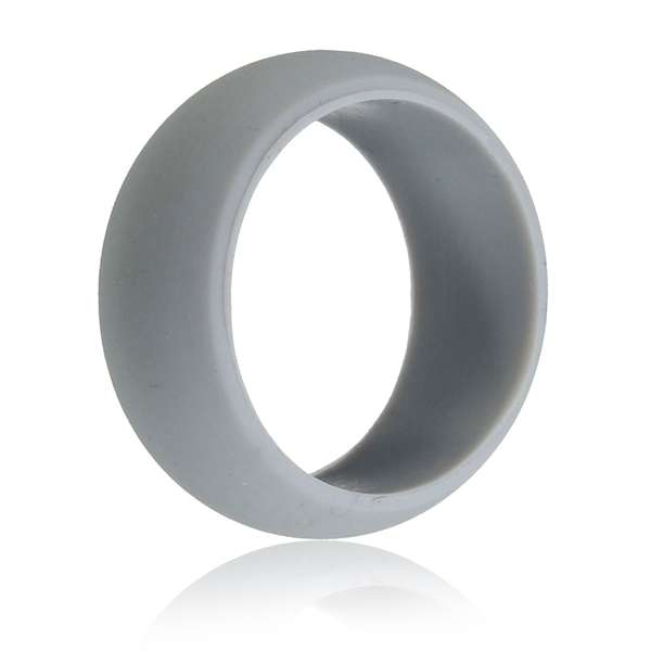 Size 9 Rubber Silicone Soft Band Ring For Men