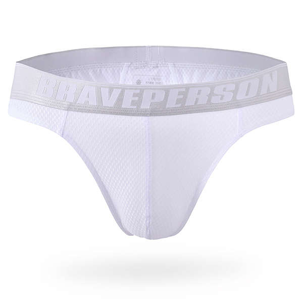 BRAVE PERSON Mens Sexy Jacquard G-string Thongs T-back Briefs