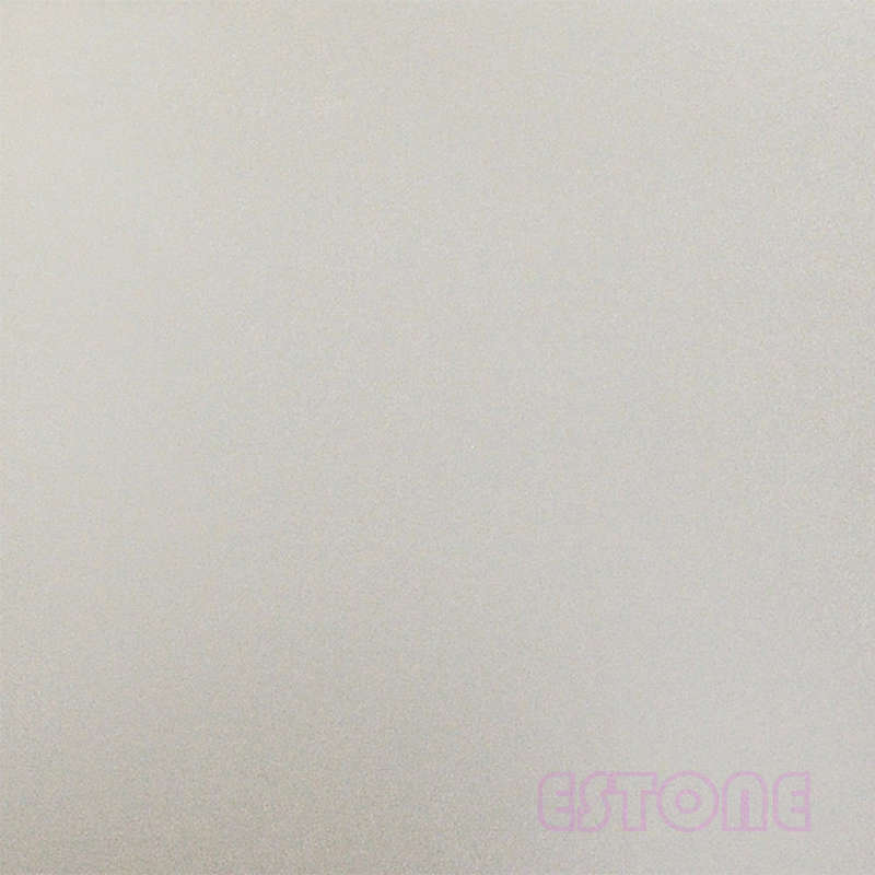 45x200CM PVC Frosted Waterproof Sticker Glass Privacy Shower Screen Window Cover Film Decor