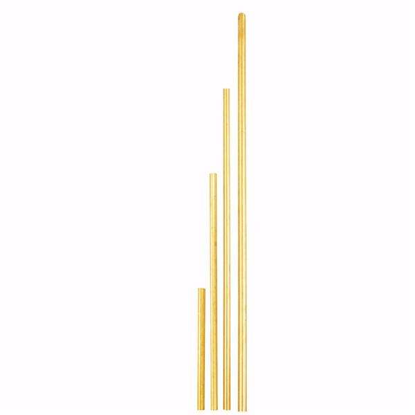 10mm Diameter 100/200/330/500mm Brass Round Bar Rod Circular Tube