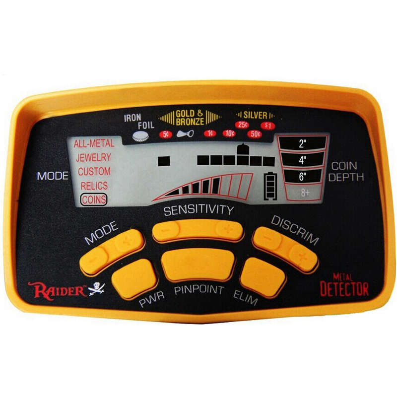 MD-6250 Underground Metal Detector Gold  Silver Bronze Digger High Performance Treasure Detector