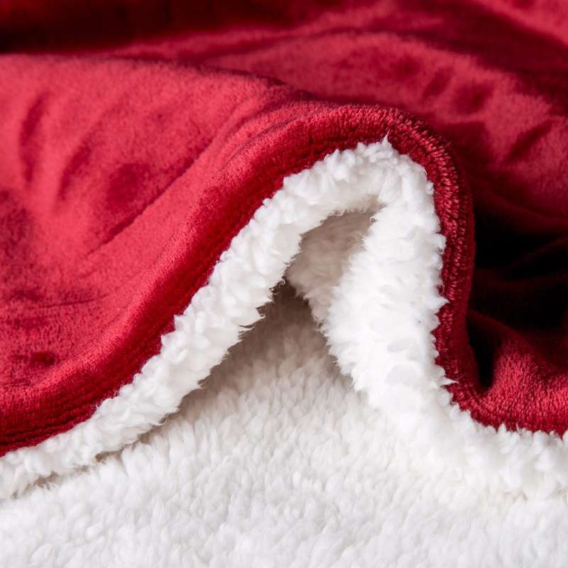 KCASA KC-FB52 Blankets Cozy Warm Plush Blanket Super Soft Blanket on the Bed Home Travel Throws for