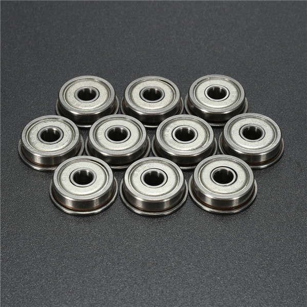 10pcs F625ZZ 5x16x5mm Flange Ball Bearings