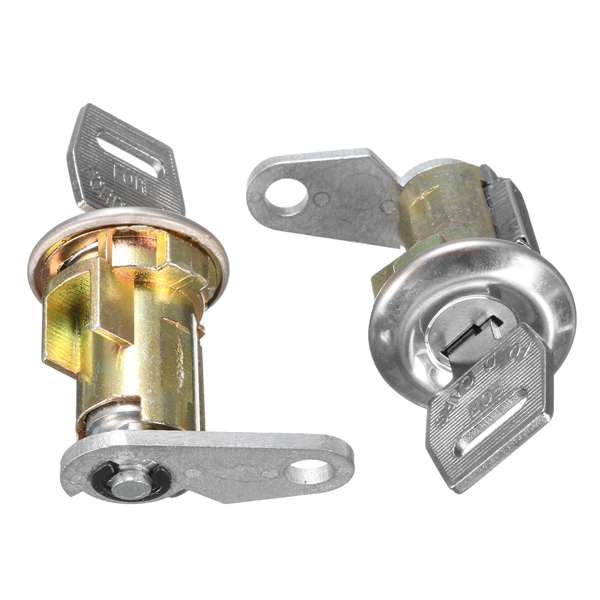 2Pcs Lockcraft Door Lock Cylinder 2 Keys Kit for Ford Truck Van Falcon Mercury