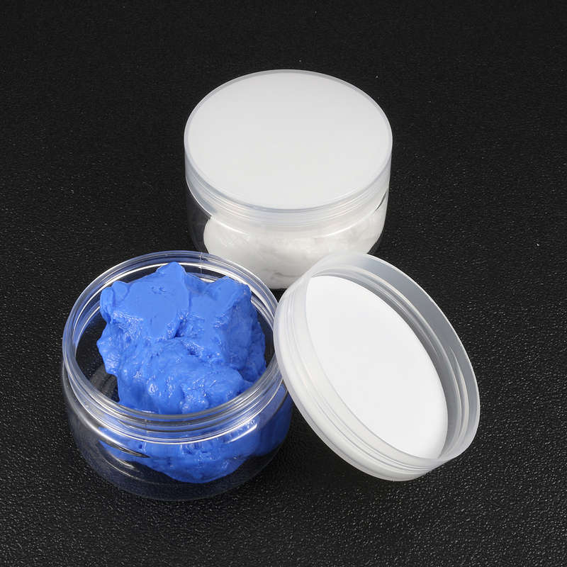 260g White Blue Mold Making Silicone Putty Molding RTV Food Safe Sugarcraft Rubber