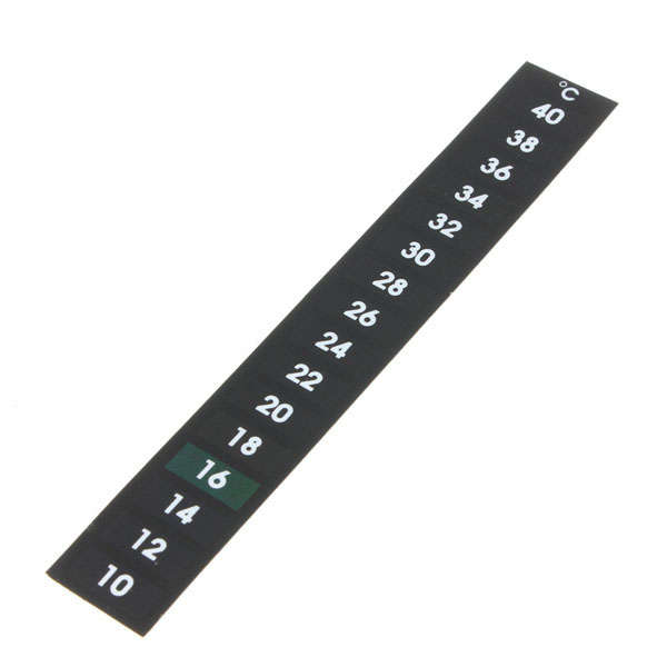 Liquid Crystal Thermometer for Fermenting Home Brew Beer Wine Making 10-40 Degree