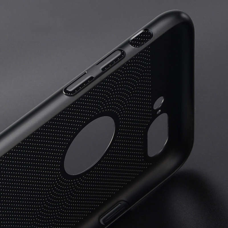 Mesh Dissipating Heat Anti Fingerprint PC Case For iPhone 7 Plus/8 Plus