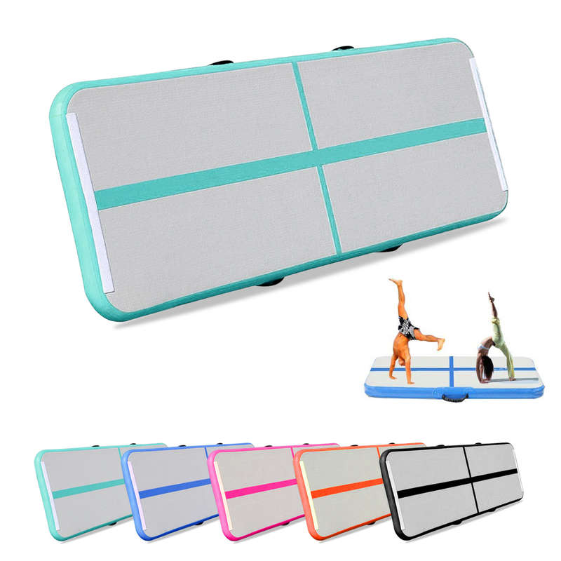 IPRee&reg; Gym Air Track Floor Pad Home Gymnastics Tumbling Inflatable Rolling Mat