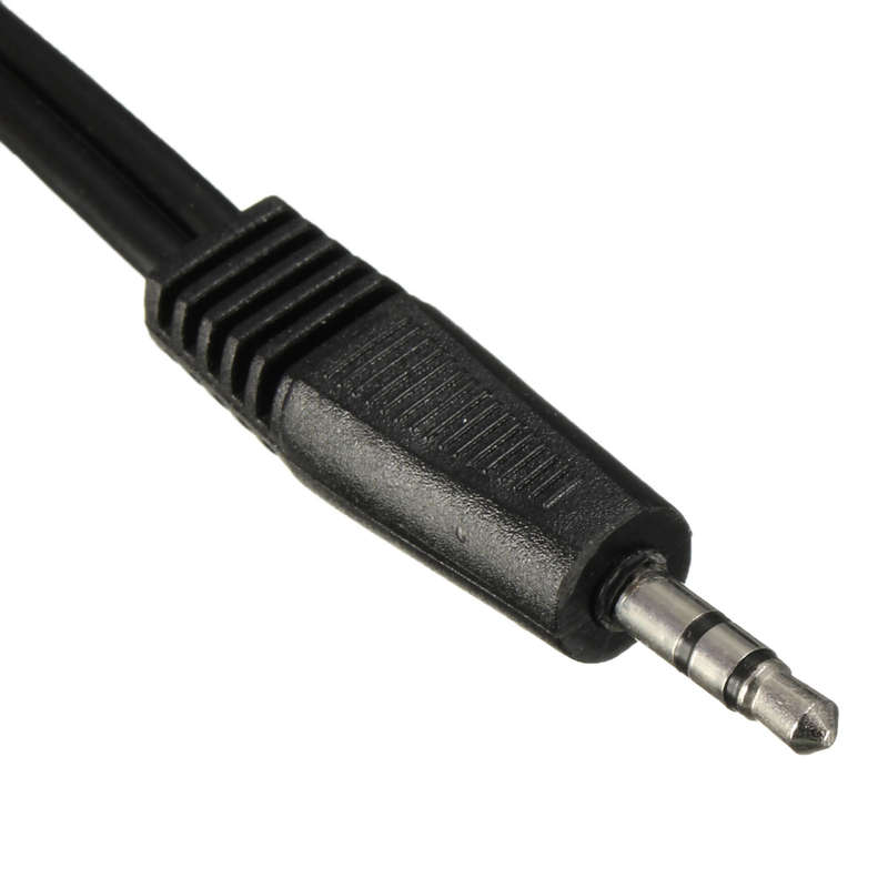 3.5mm Male Mini Stereo Jack To 2 Female RCA Twin Phono Cable Lead Y Adapter