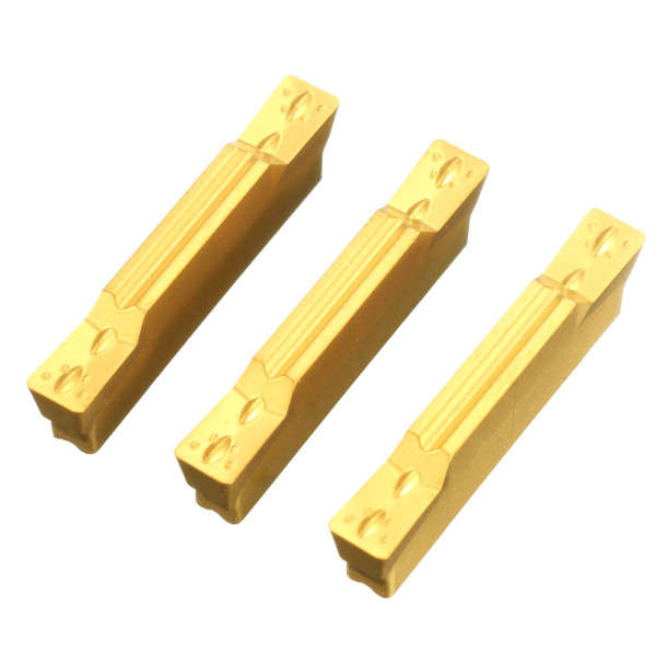 10pcs MGMN300-M Carbide Inserts 3mm Width for MGEHR/MGIVR Grooving Cut-Off Tool
