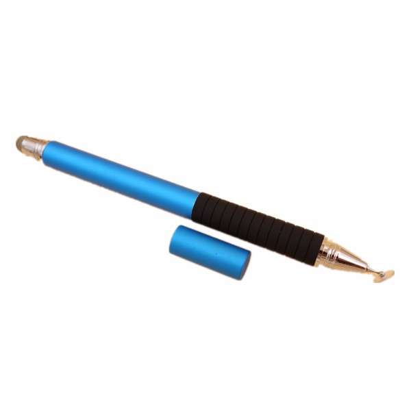 2 in 1 Universal Touch Screen Drawing Point Dics Fiber Tip Stylus Pen for iPad Smartphone Tablet