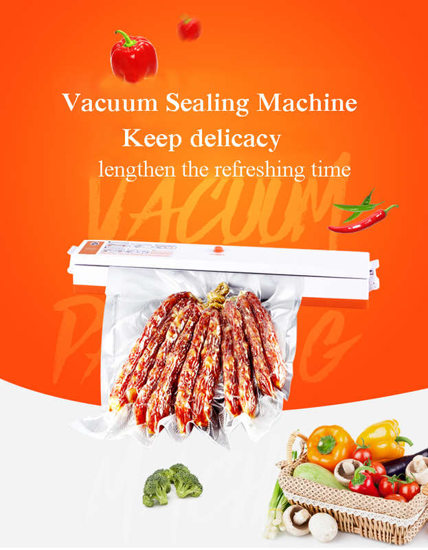 220V Electric Automatic Vacuum Sealing Machine Sealer Vacuum Food Bag Sealer Packaging Machine