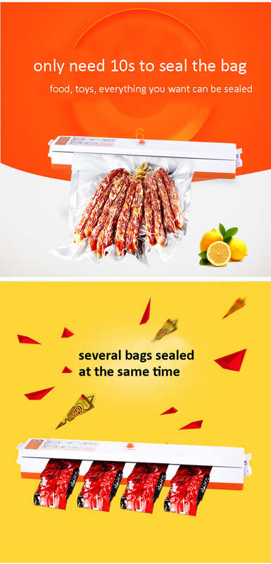 220V Electric Automatic Vacuum Sealing Machine Sealer Vacuum Food Bag Sealer Packaging Machine