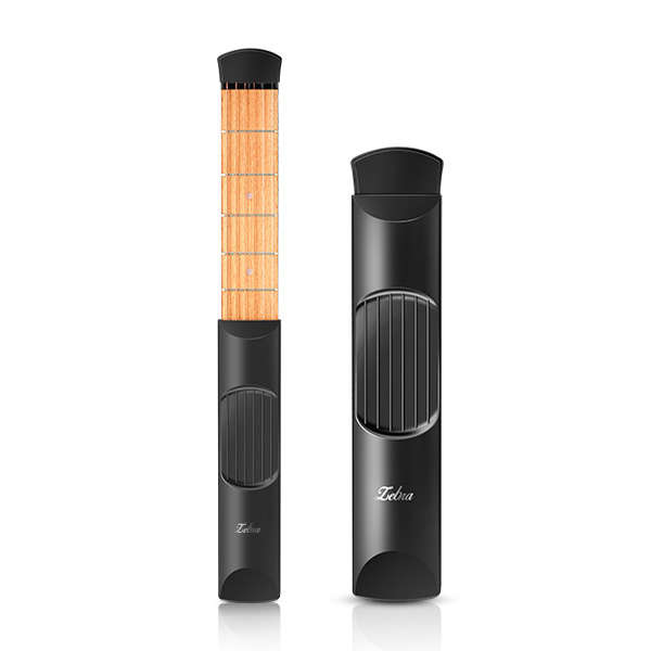 Zebra 6 Fret Portable Pocket Guitar Practice Tool Guitar Chord Trainer