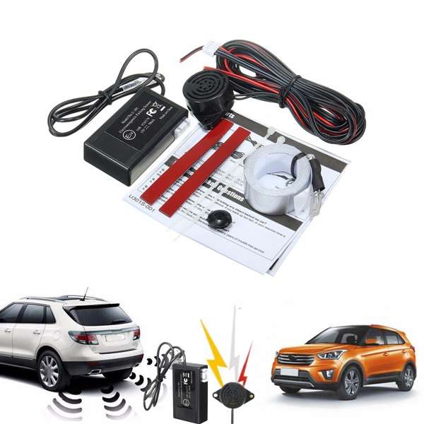 Car Electromagnetic Parking Reversing Reverse Backup Radar Sensor DC 12V