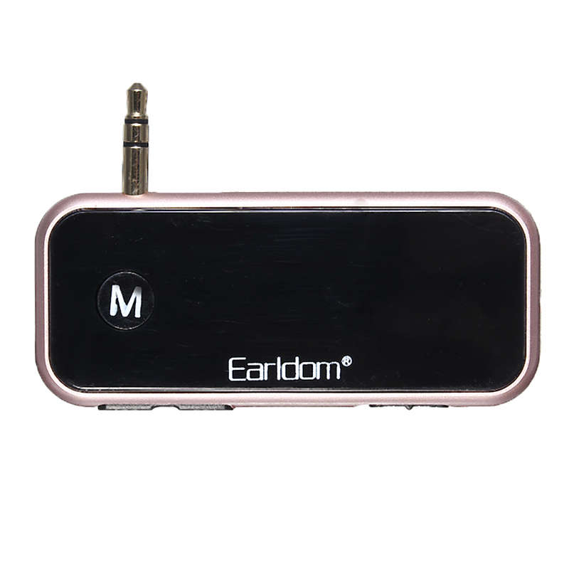 Earldom 3.5mm Car Kit Universal Wireless FM Transmitter Audio Adapter for iPhone Samsung