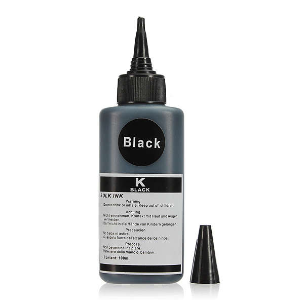 100ML Refill Ink for HP Canon Samsung Lexmark Epson Dell Brother Inkjet Printer