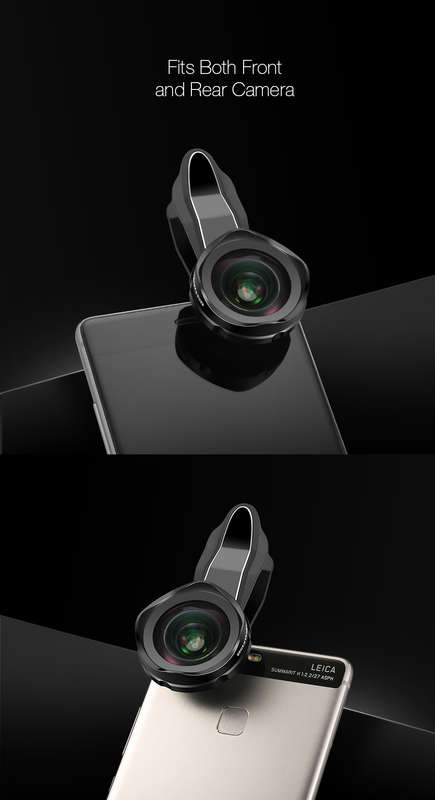 BlitzWolf® BW-LS3 Camera Lens 120° Wide Angle Lens with Universal Locust Clip