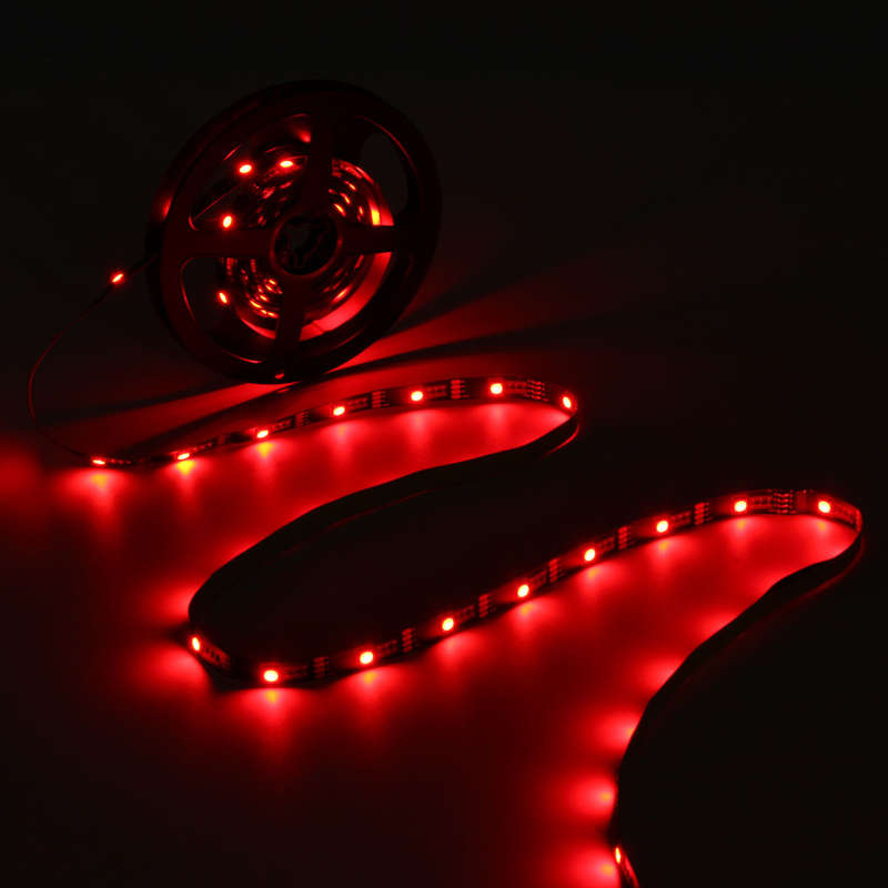 1/2/3M USB Non-Waterproof SMD5050 RGB LED Ribbon Strip Light Kit Computer TV Background Lamp DC5V