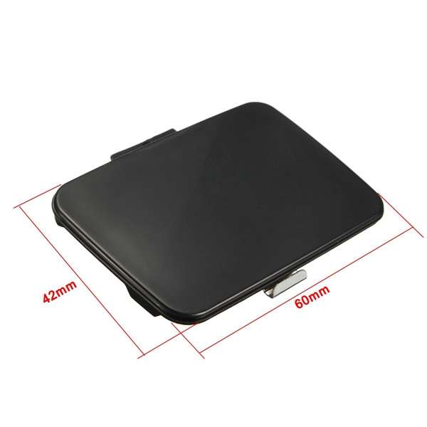 Front Bumper Tow Hook Cover Cap with Tie for Audi A4 2002-2005 Replace 8E0807241