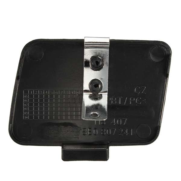Front Bumper Tow Hook Cover Cap with Tie for Audi A4 2002-2005 Replace 8E0807241