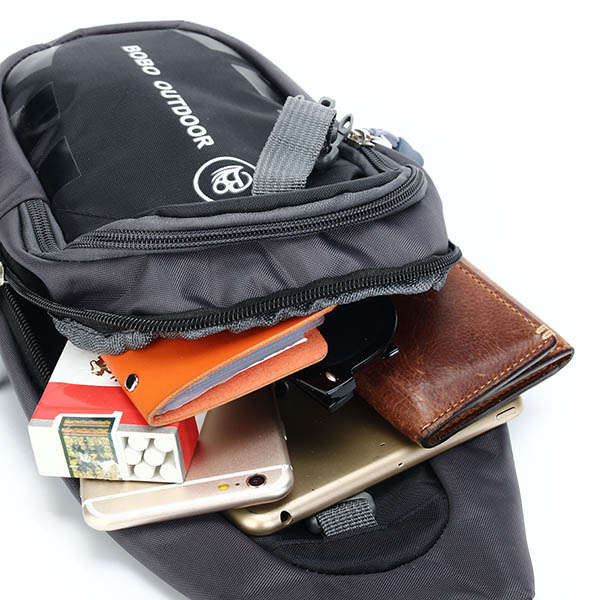 Men Women, Waterproof Sport Chest, Pouch Shoulder Crossbody Bag 