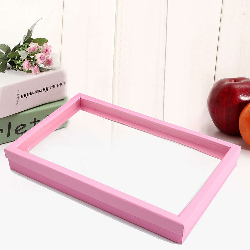 Colorful Ring Earring Jewelry Display Show Storage Box Case Holder